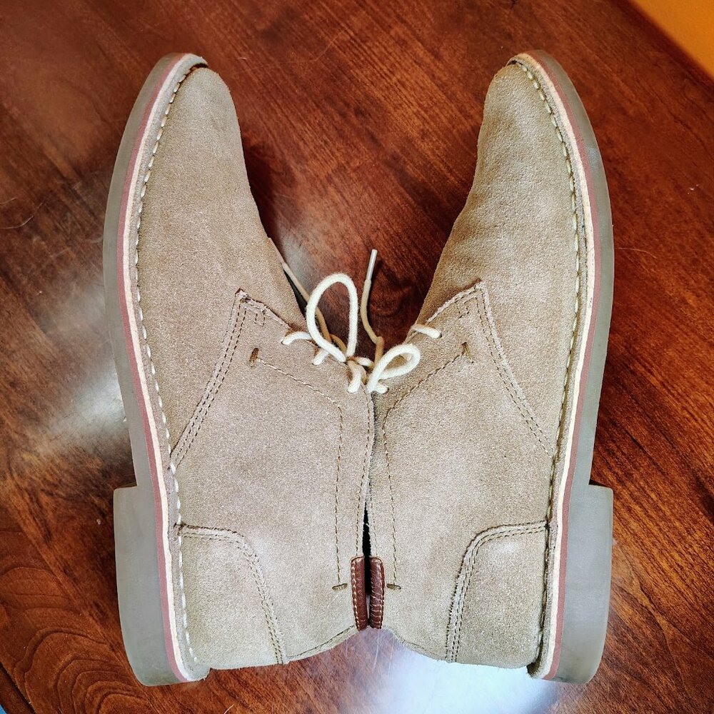 Kenneth Cole Desert Wind Suede Chukka Boots Men’s Casual Desert Shoes Size 9.5 - Picture 9 of 13